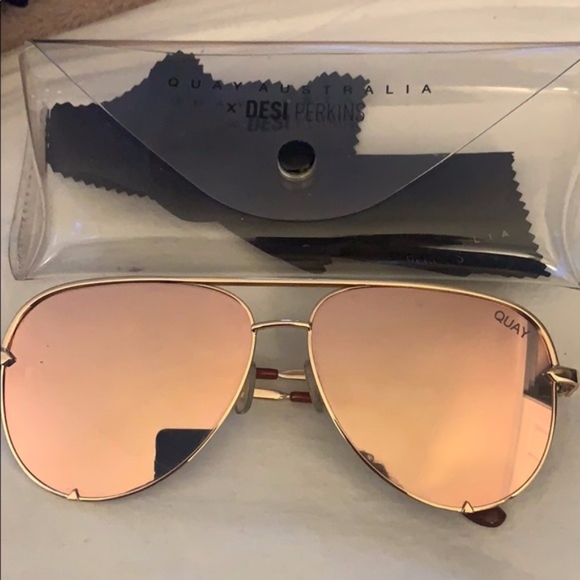 Quay Australia Accessories - Quay Desi Perkins High Key Aviator